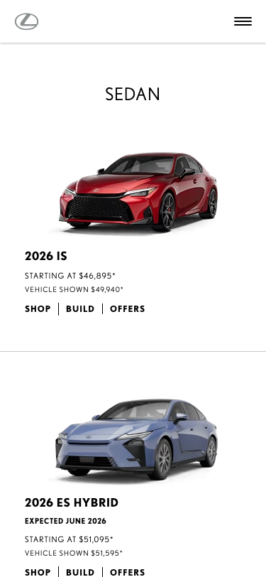 Lexus - mobile