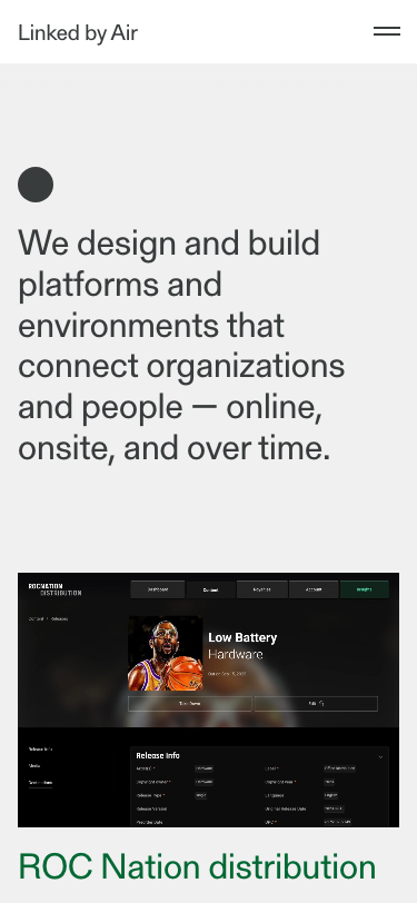 Linkedbyair - mobile