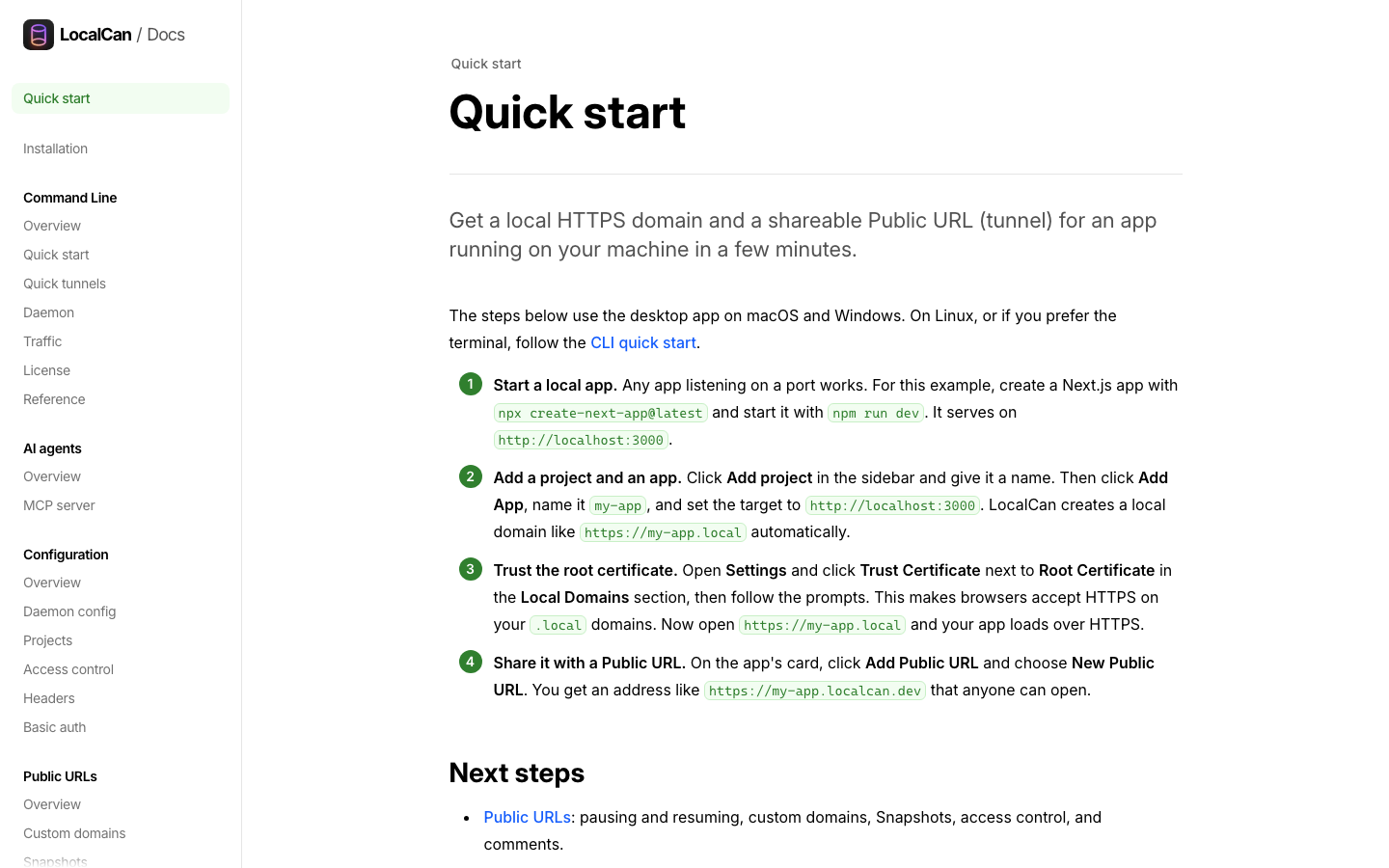 LocalCan · Docs - Docs