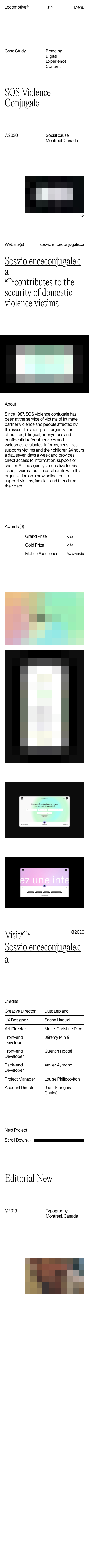 Locomotive Ca - mobile full page