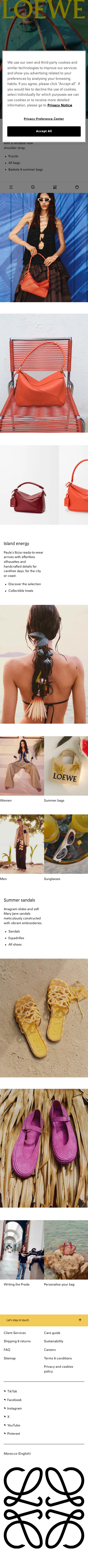 Loewe - mobile full page