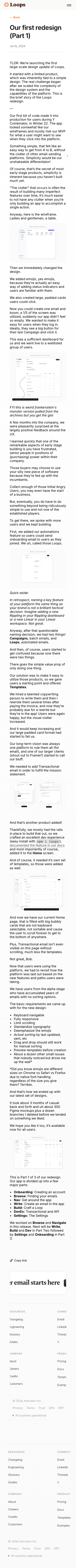 Loops So - mobile full page
