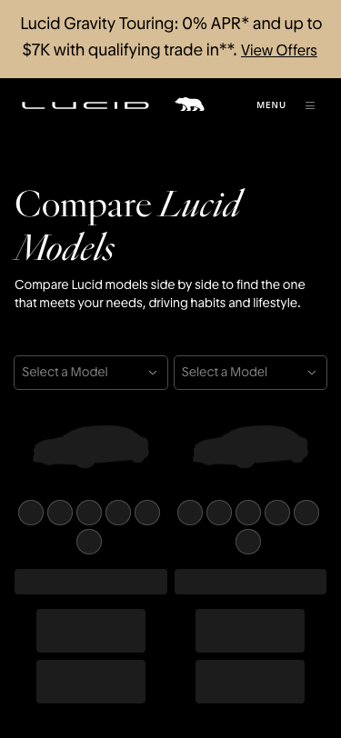 Lucidmotors - mobile