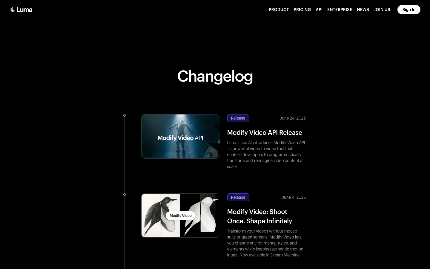 The layout uses a grid of image blocks to showcase different aspects of the brand's explorations. The overall feel is clean and organized, prioritizing visual presentation over extensive text. · brand exploration, design system, visual identity, studio website, ai branding, minimalist design, grid layout, creative agency, brand showcase, lumalabs