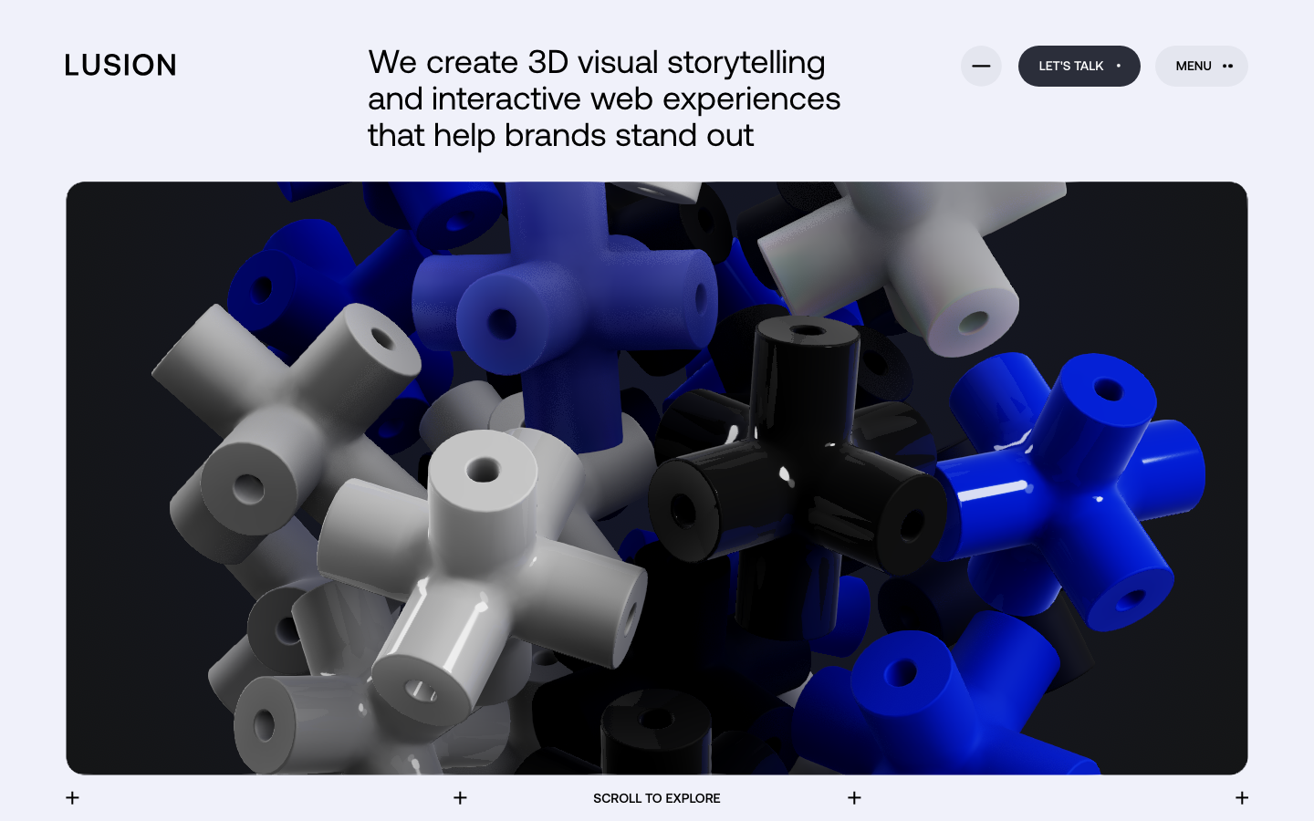 Lusion — Changelog - full page scroll