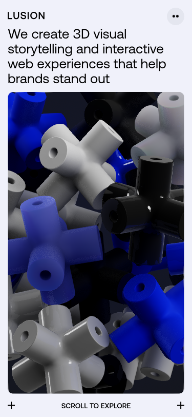 Lusion — Features - mobile full page