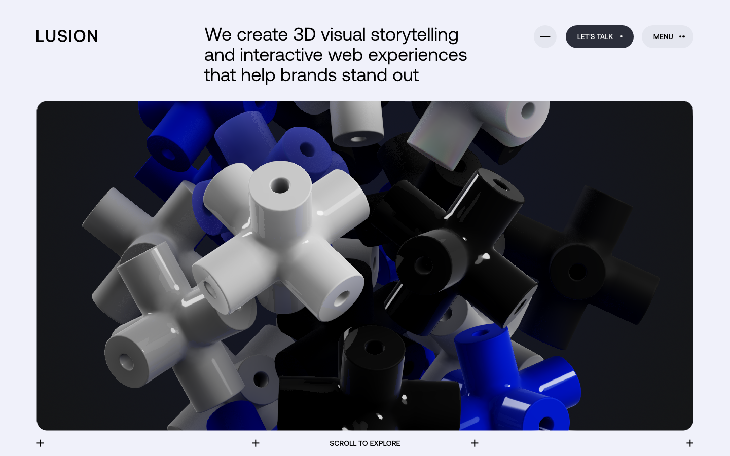 Lusion — Pricing - full page scroll