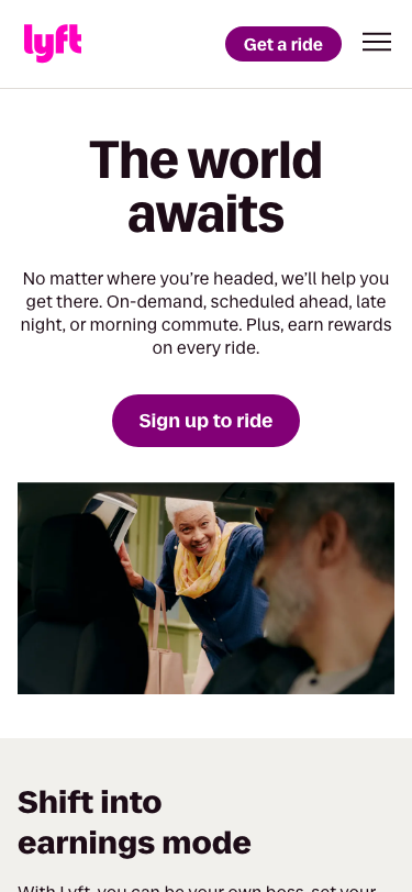 Lyft - mobile