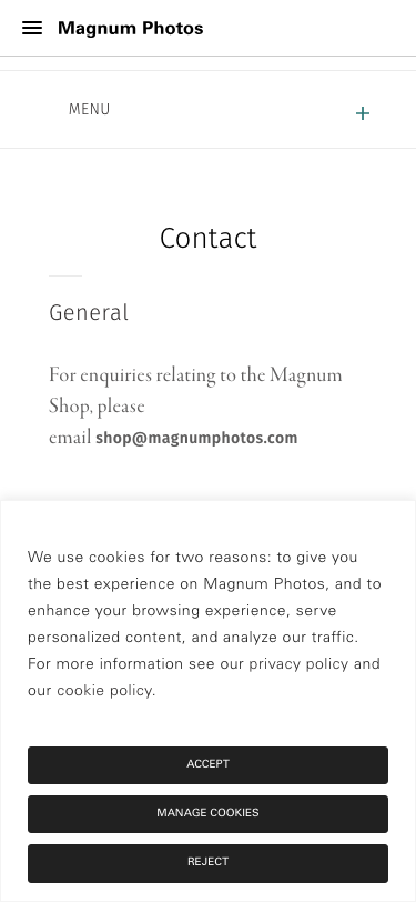 Magnumphotos - mobile