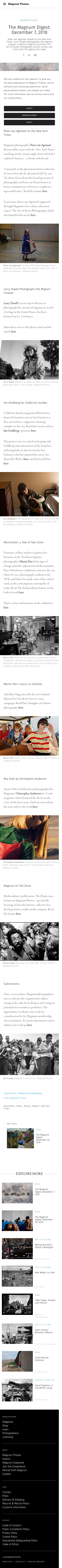 Magnumphotos - mobile full page
