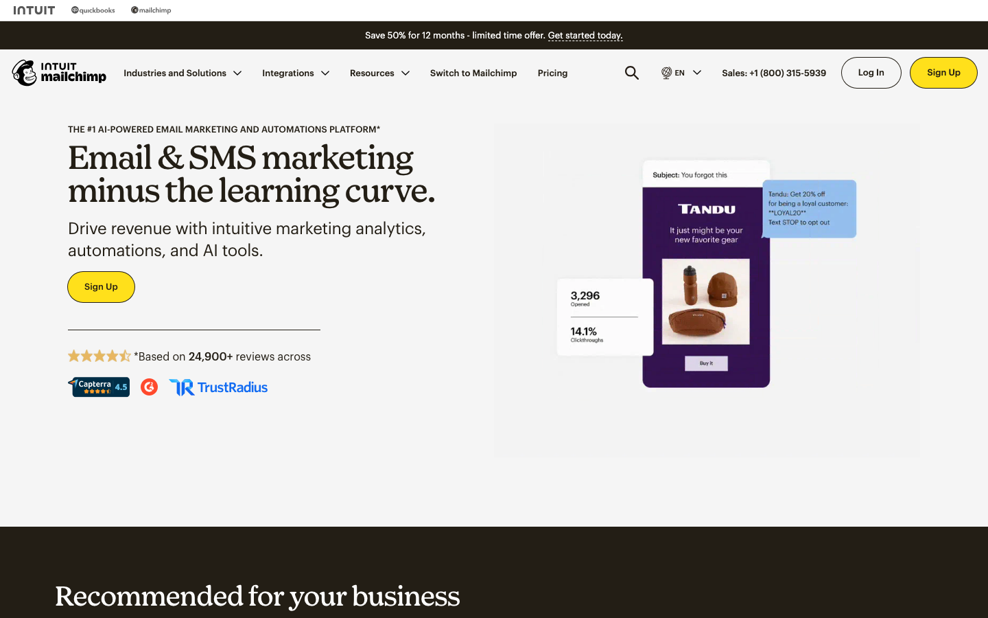 Utilize real-time user behavior data and artificial intelligence to convert more customers. Easy to use, get started for free!  ·  minimalism, swiss, brutalism, saas, ai, agency, hero-with-cta, logo-cloud, feature-trio, newsletter-signup