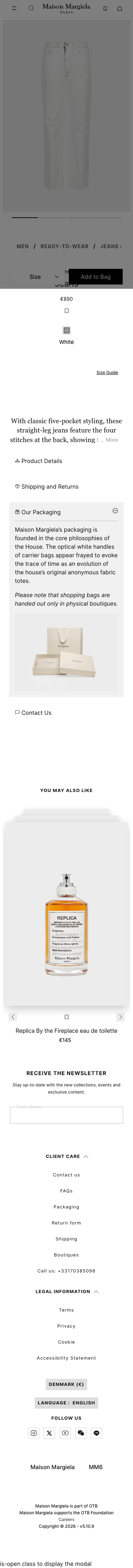 Maisonmargiela - mobile full page