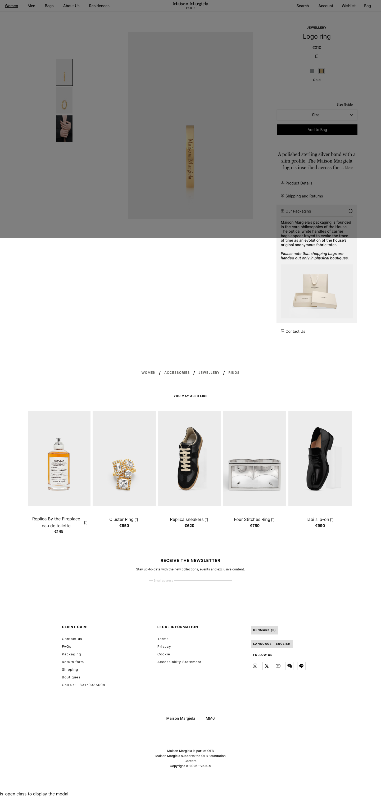 Maisonmargiela - full page scroll