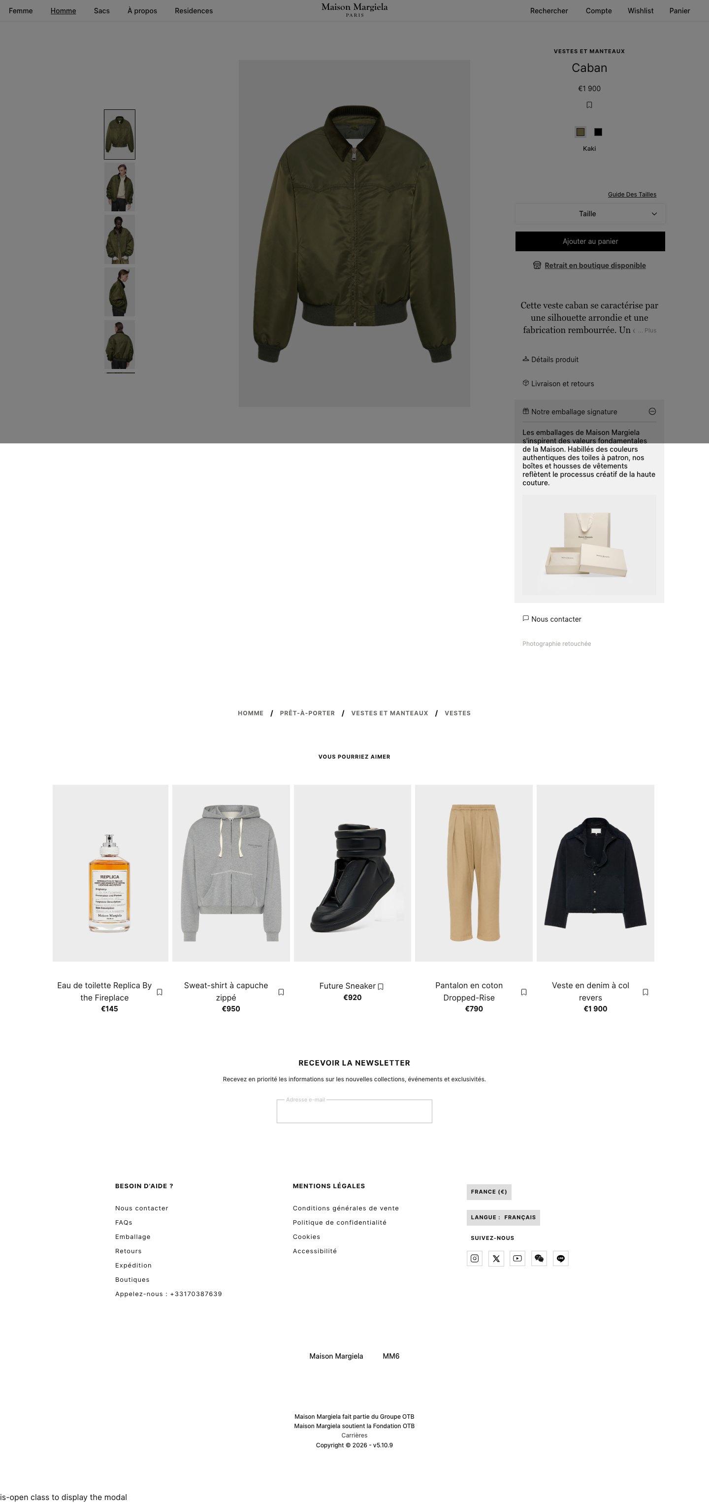 Maisonmargiela - full page scroll