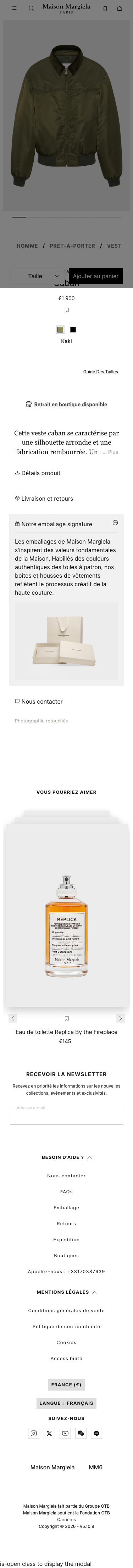 Maisonmargiela - mobile full page
