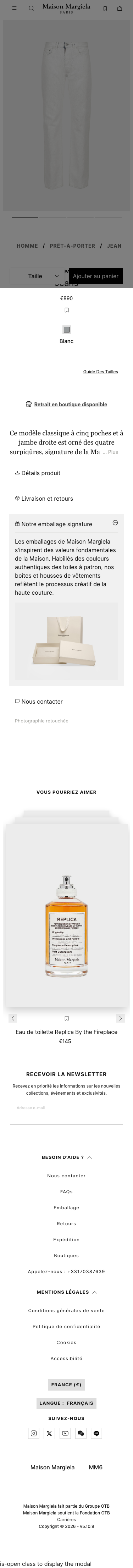 Maisonmargiela - mobile full page