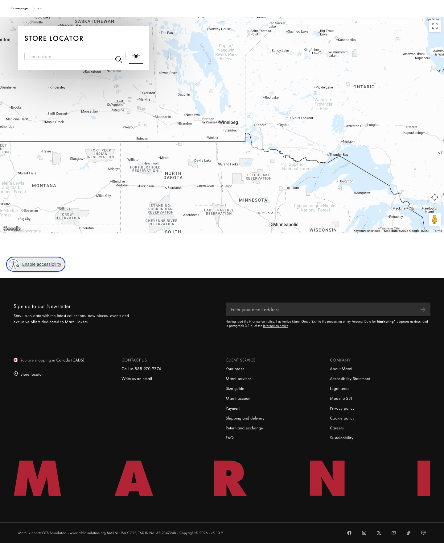 Marni - full page scroll