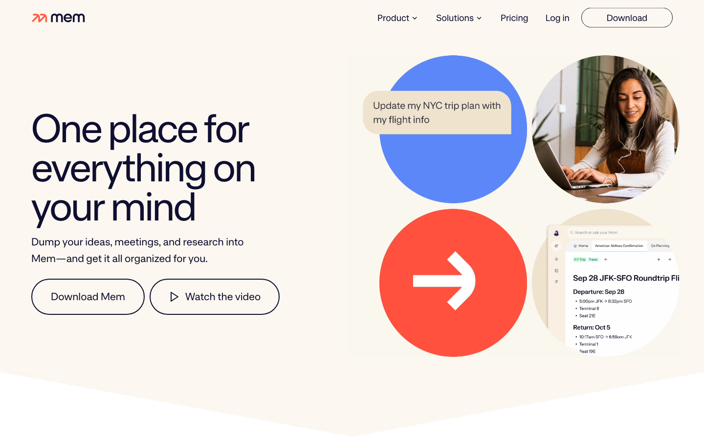 Mem – Your AI Thought Partner