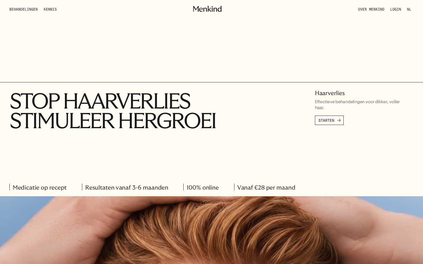 High-contrast editorial layout featuring a massive serif headline against a cream background. The composition uses generous white space and a clean, thin-rule stat strip to create a clinical yet premium feel. · editorial health hero, premium serif typography, minimalist medical landing page, cream background design, luxury wellness layout