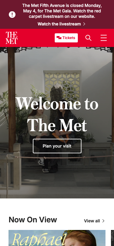Metmuseum - mobile