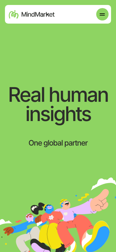 Real human insights | MindMarket - mobile