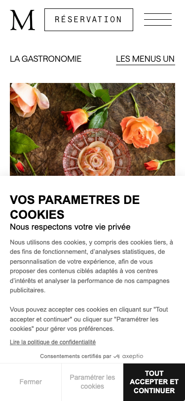 Mirazur Fr - mobile