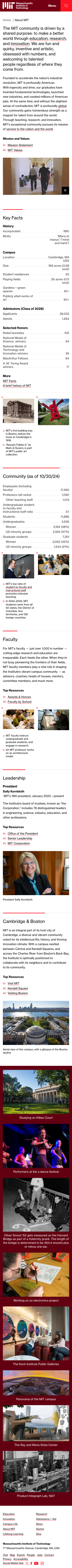 Mit Edu — About - mobile full page