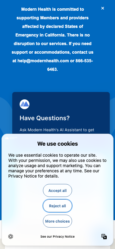 Modernhealth — Blog - mobile