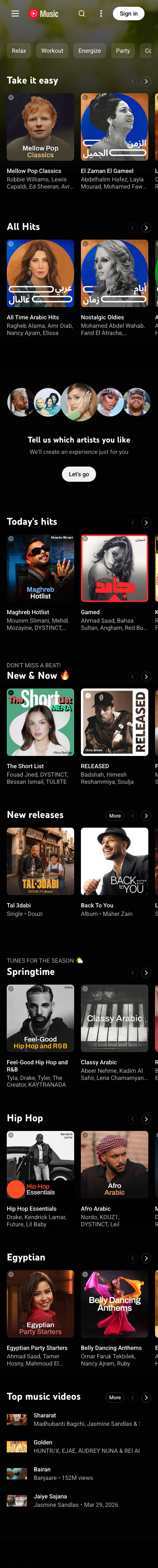 Music Youtube — Changelog - mobile full page