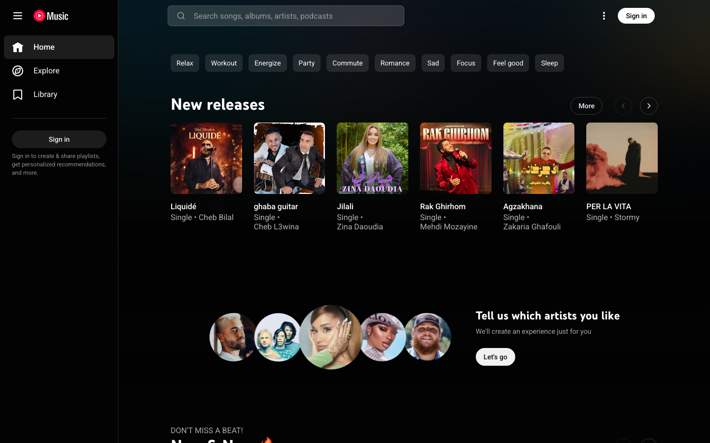 Music Youtube — Sign up - Sign up