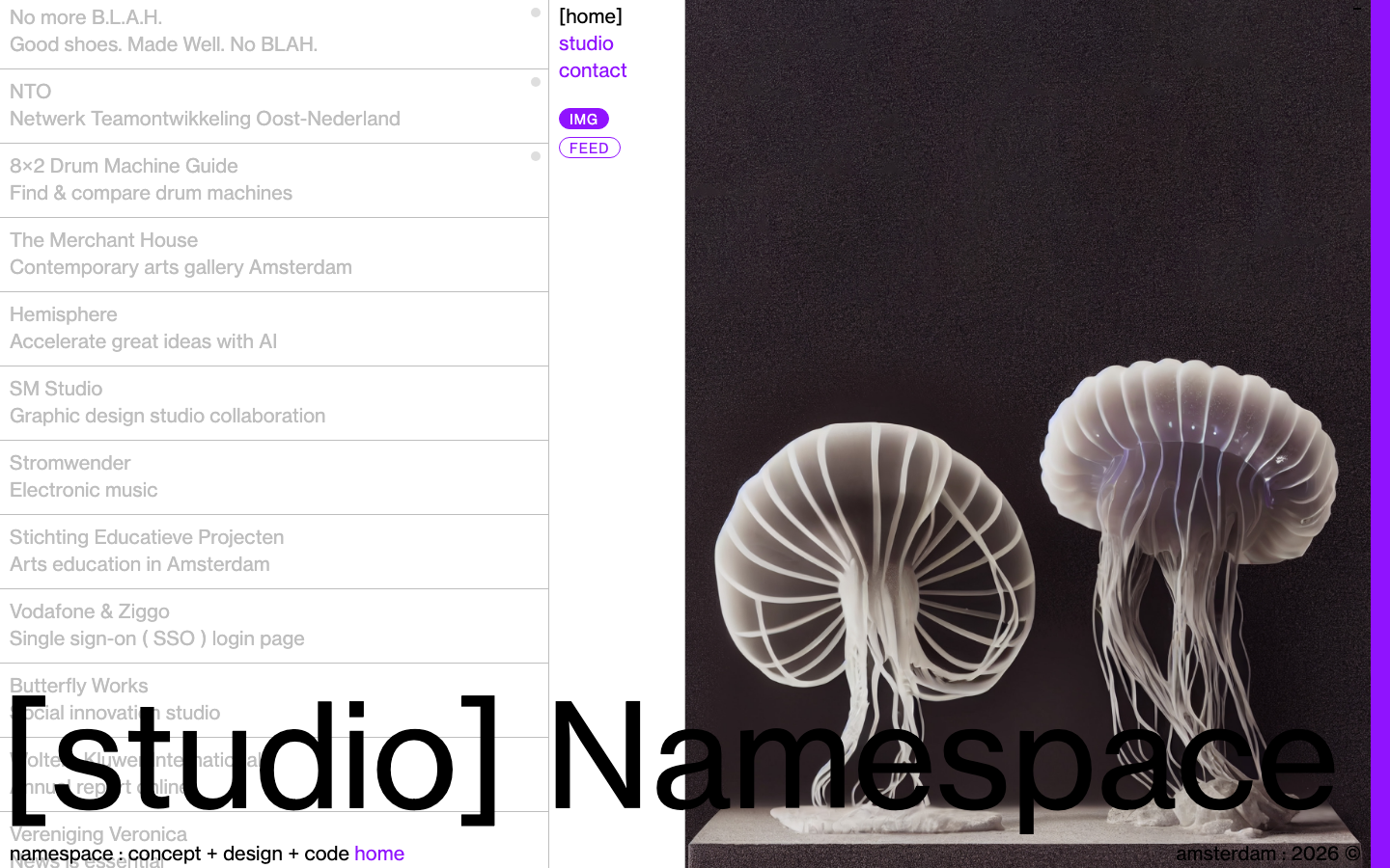 namespace : concept + design + code home - namespace