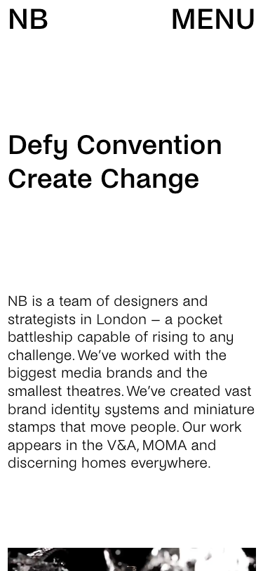 Nbstudio Co Uk — About - mobile