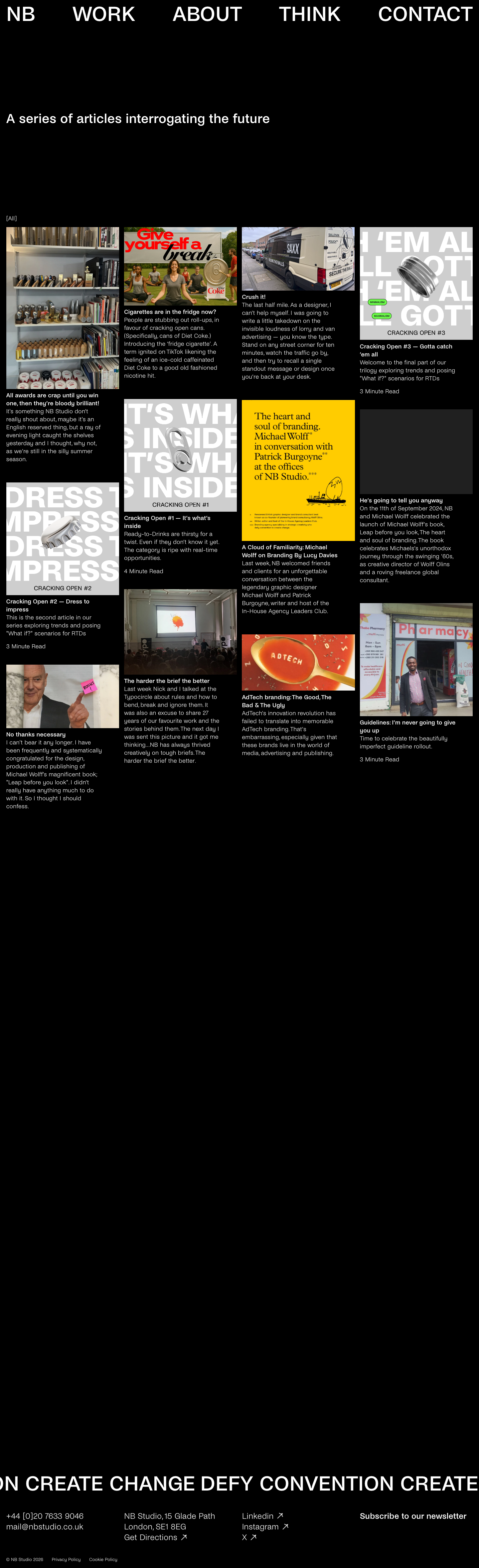 Nbstudio Co Uk - full page scroll