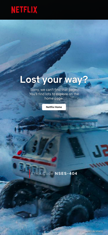 Netflix - mobile full page