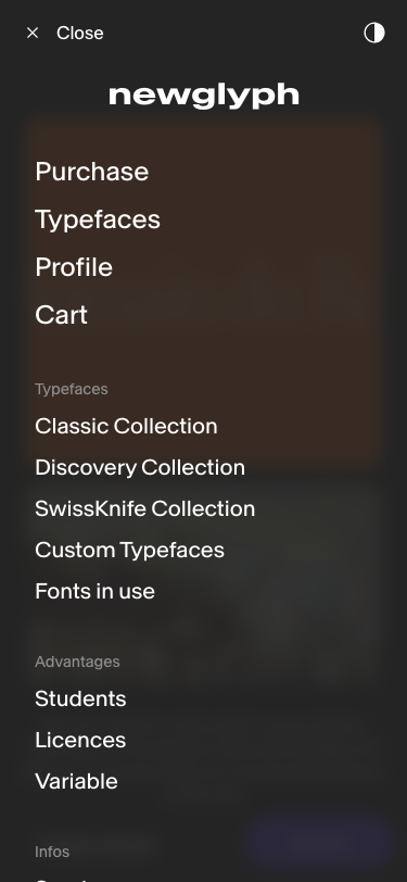 Newglyph - mobile