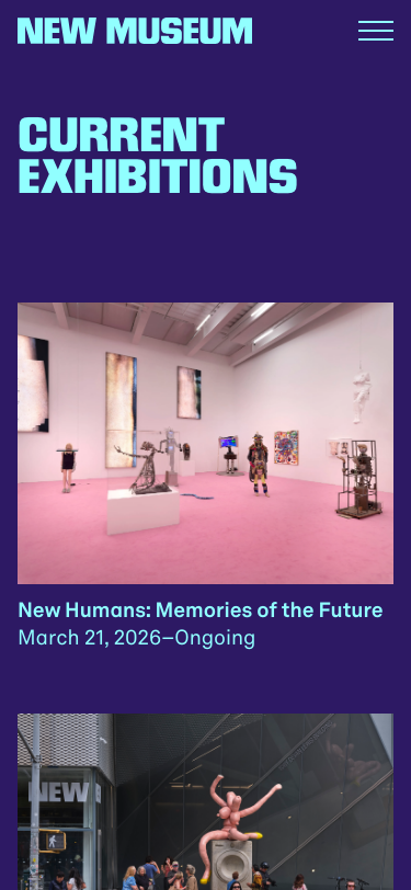 Newmuseum - mobile