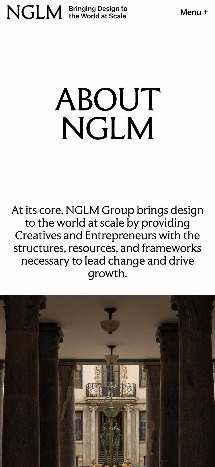 NGLM · About - mobile