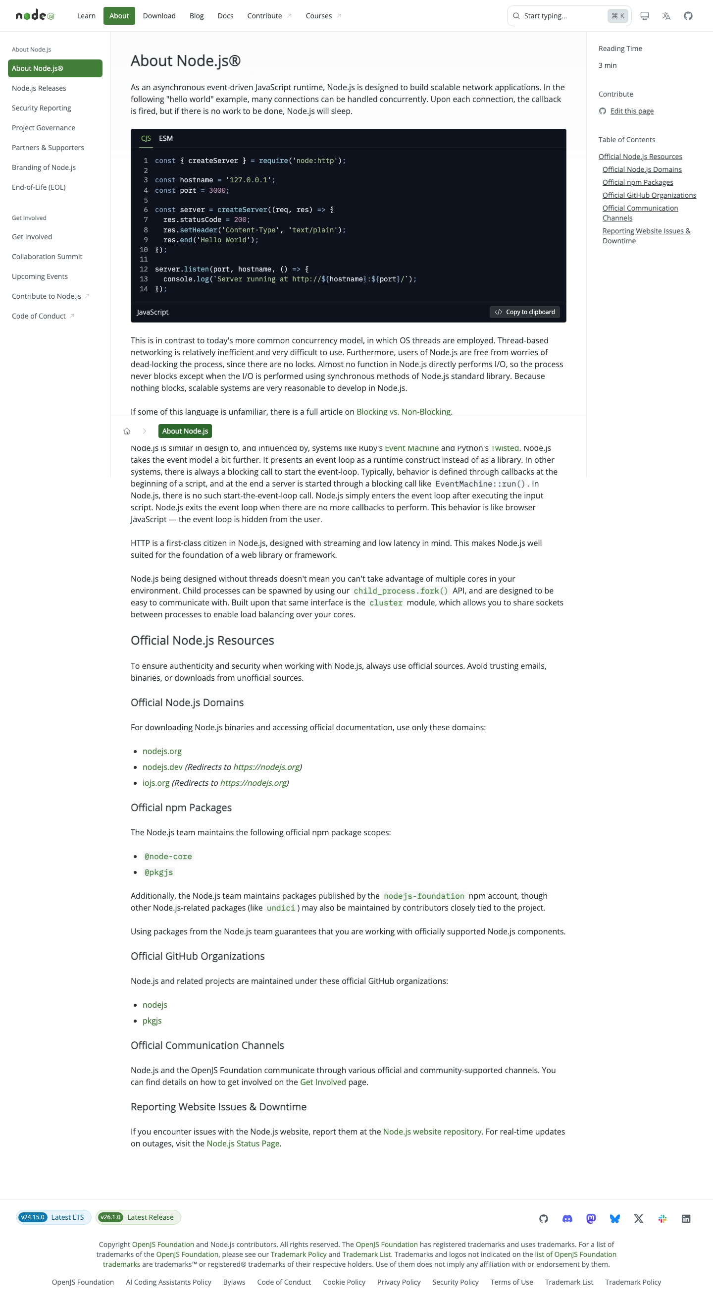 Nodejs - full page scroll