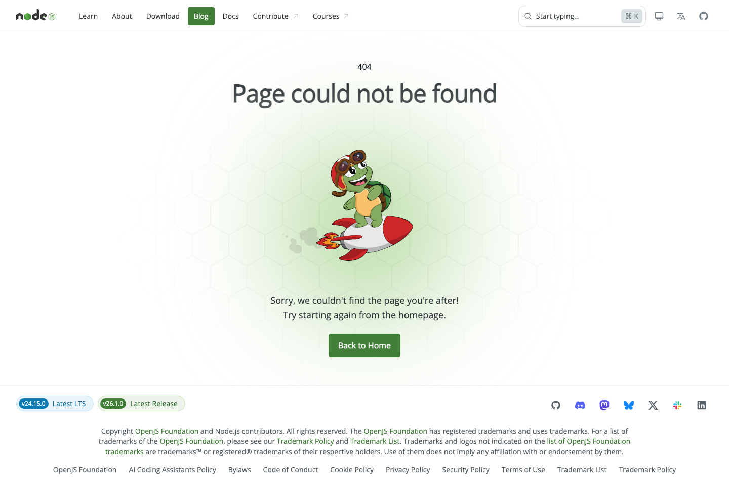 Nodejs - full page scroll