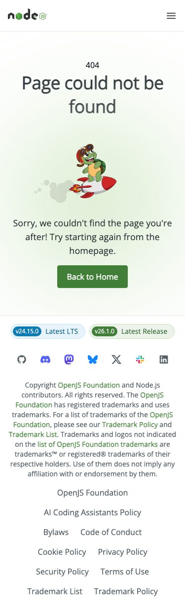 Nodejs - mobile full page