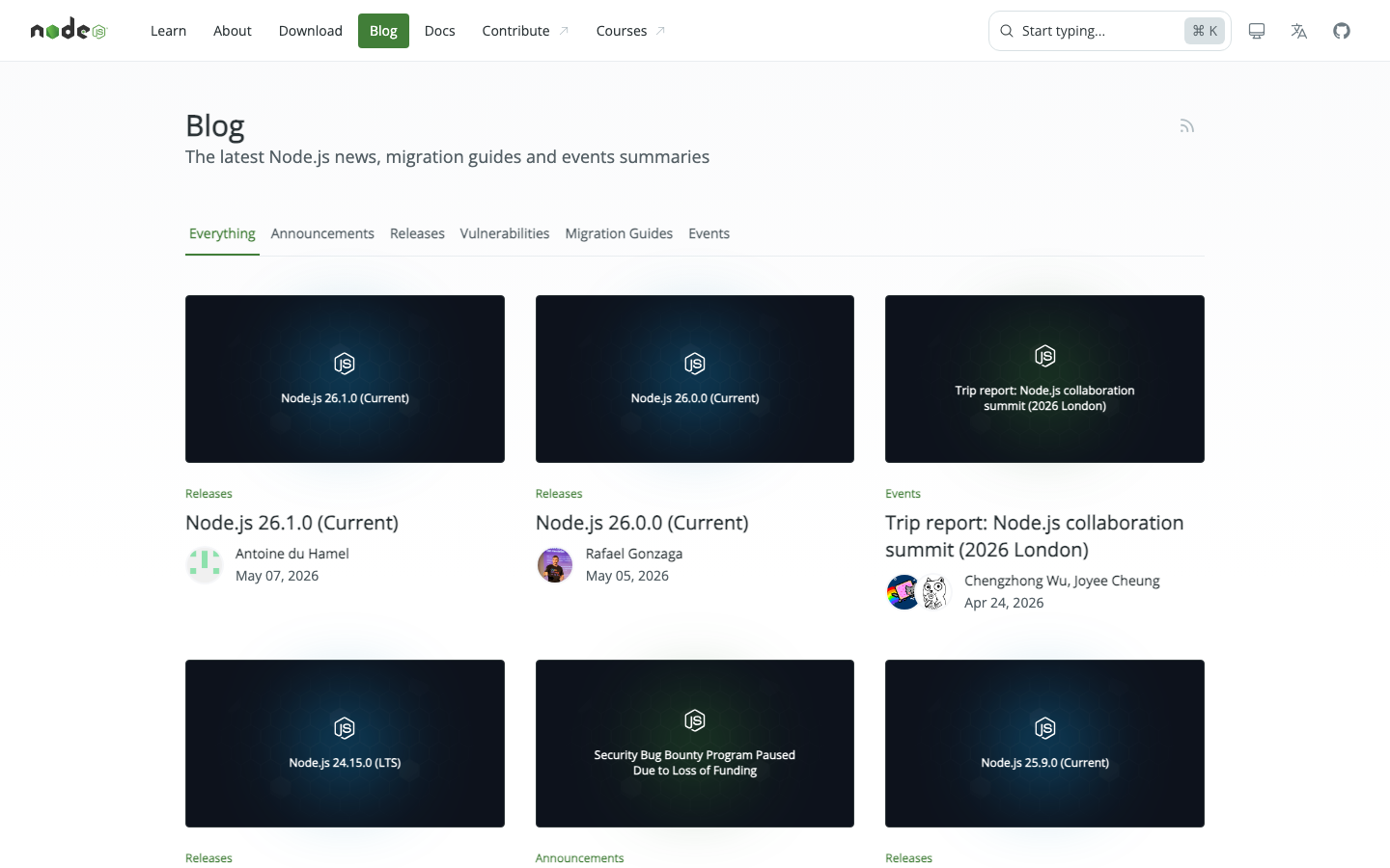 Nodejs - Other