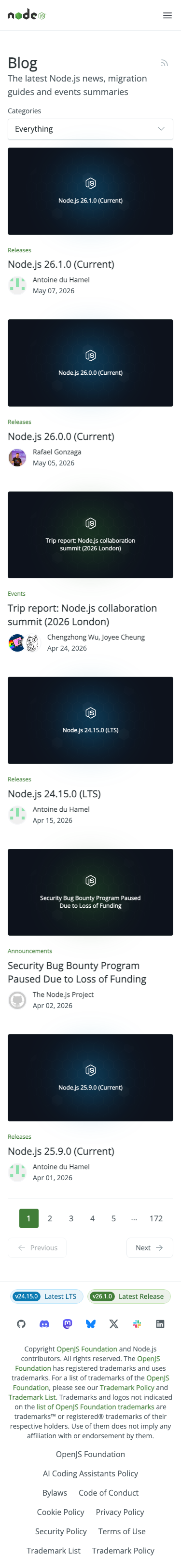 Nodejs - mobile full page