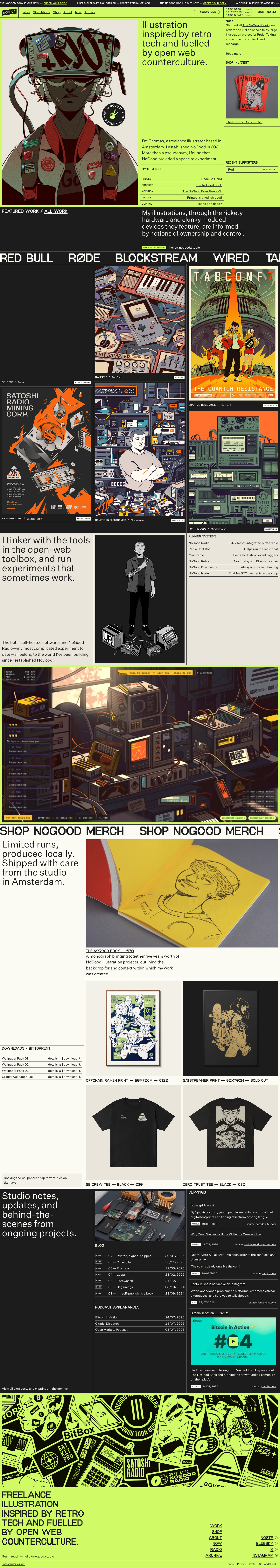 NoGood - full page scroll