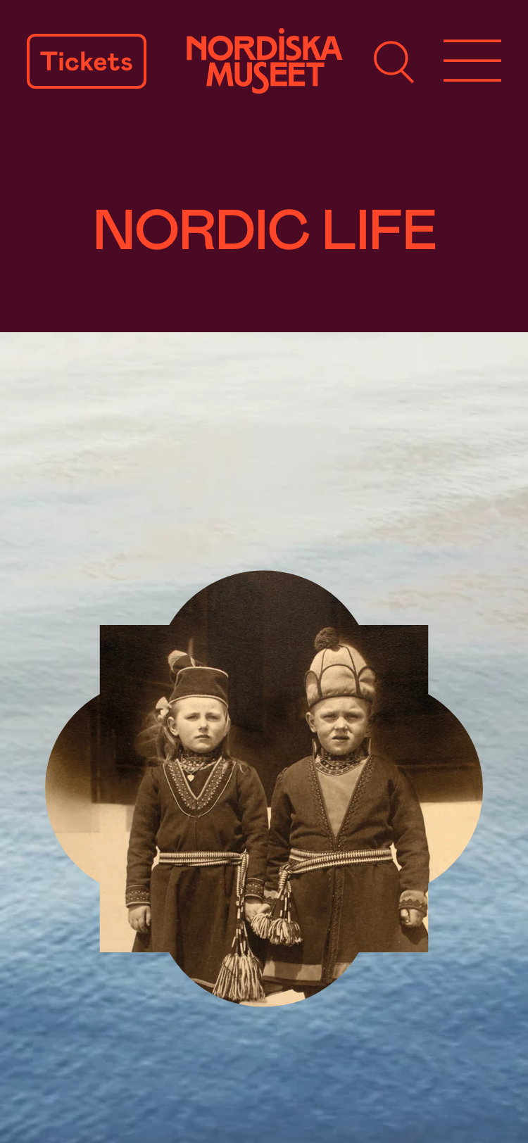 Nordiska Museet · Features - mobile