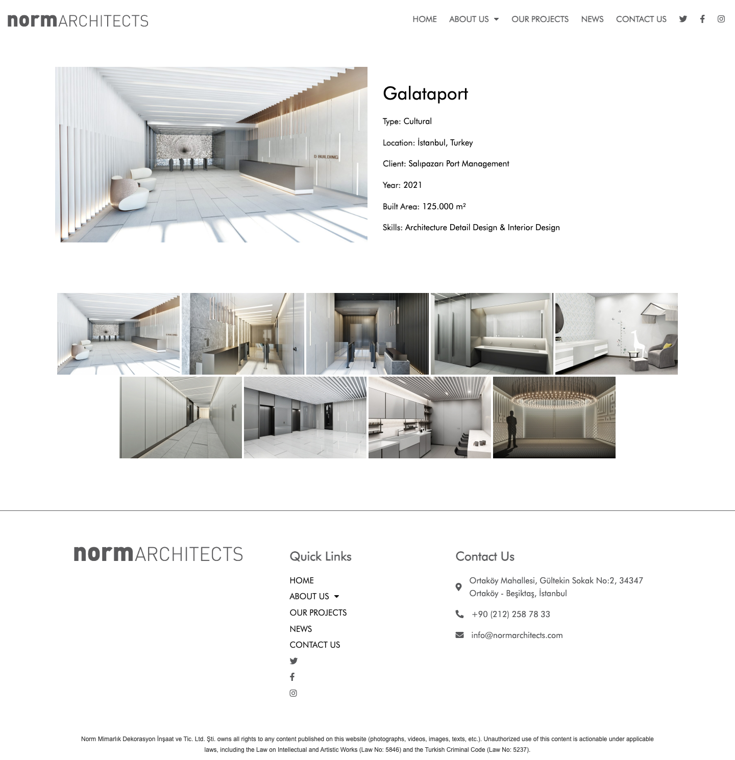 Normarchitects - full page scroll