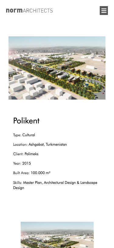 Normarchitects - mobile