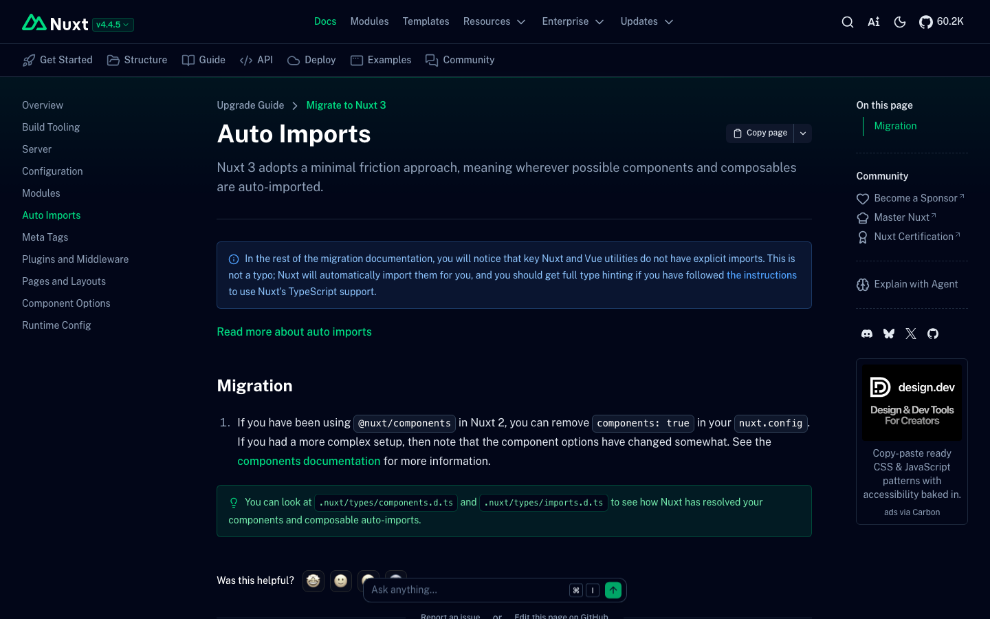 Nuxt — Docs - Docs