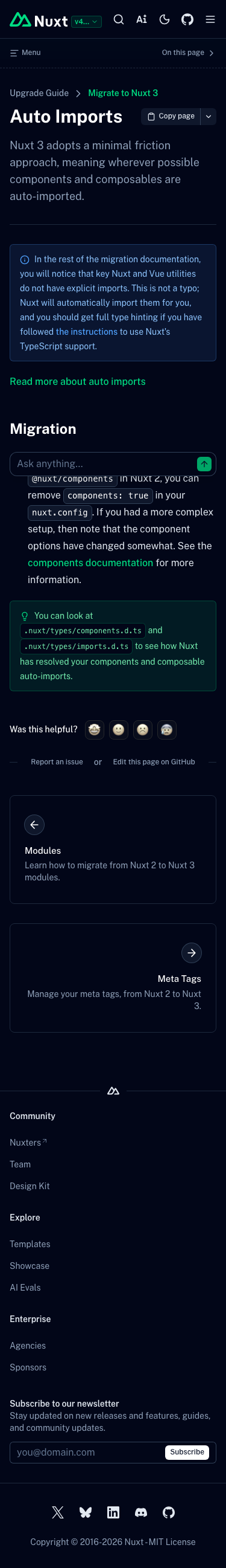 Nuxt — Docs - mobile full page