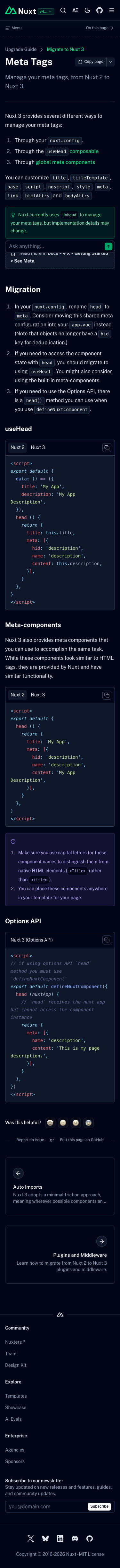 Nuxt — Docs - mobile full page