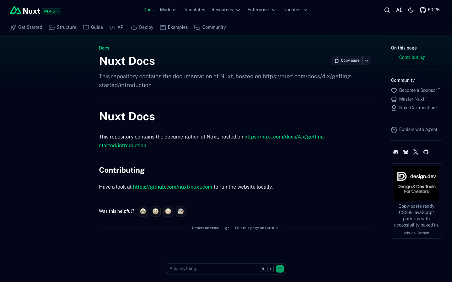Nuxt — Docs - Docs